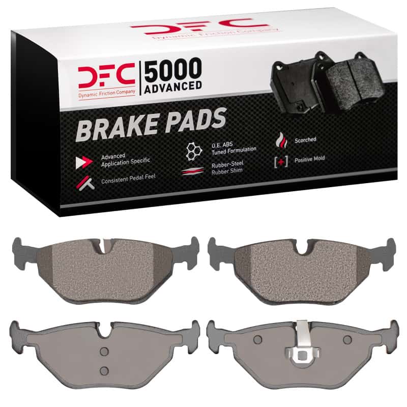 DFC — DFC 91-08 BMW 328i Rear 5000 Advanced Low Metallic Brake Pads
DFC Brake Pad Set - view 1