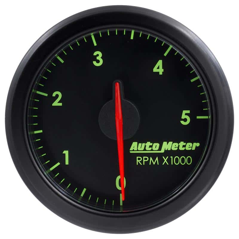 AutoMeter — Autometer Airdrive 2-1/6in Tachometer Gauge 0-5K RPM - Black
GA 2" 5KRPM ARDRV BK - view 4