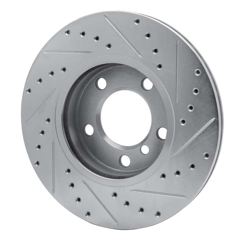 R1 Concepts — R1 11-16 Mini Cooper Paceman Front Left Drilled & Slotted Silver Brake Rotor
R1 Brake Rotor Drill - view 4