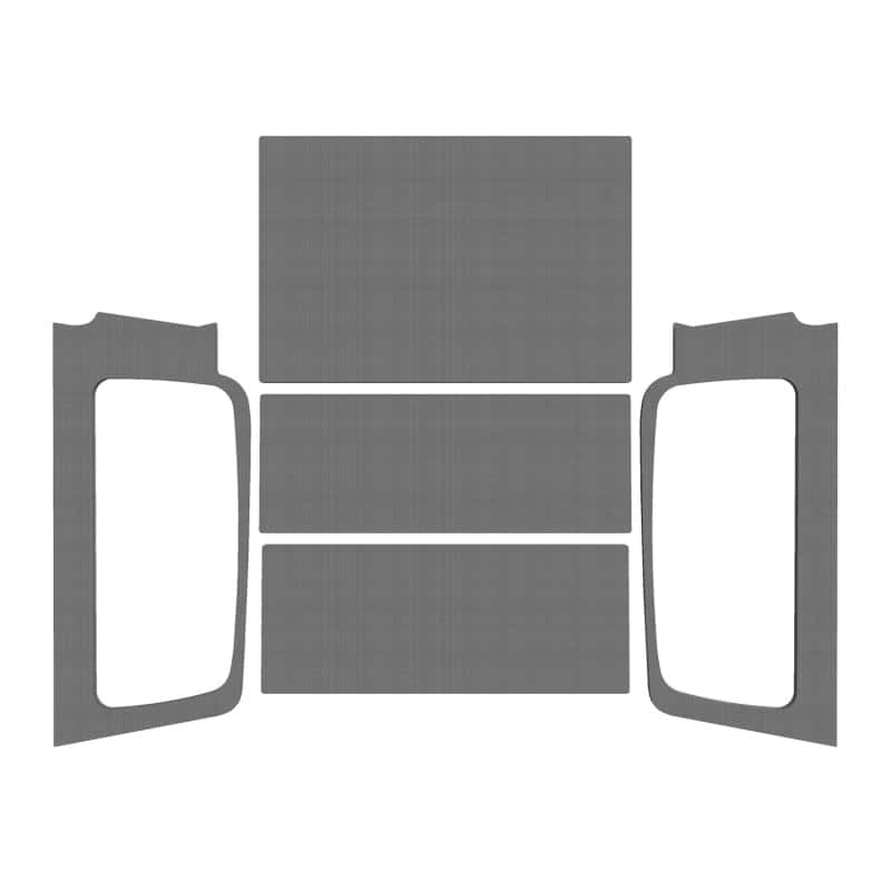 DEI — DEI 04-06 Jeep Wrangler LJ Unlimited Headliner Complete Kit - Gray
Sound Dampening Kit - view 1