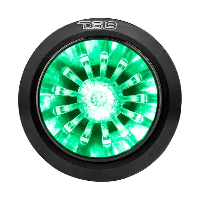 DS18 — DS18 1.6in High Compression Neodymium Super Bullet Tweeter 140 Watts RMS 1in w/ RGB LED Lights - view 3