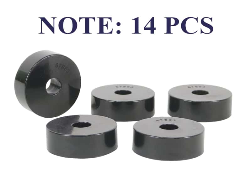 Whiteline — Whiteline 1959-1973 Jeep CJ5 Body Mount Bushing Set
Bushing Kit - view 1