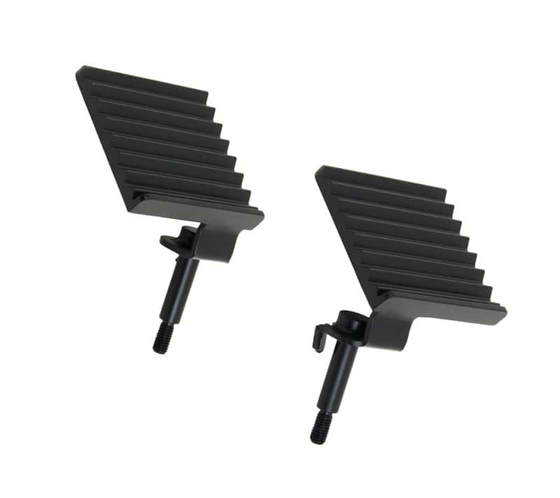 Fishbone Offroad — Fishbone Offroad 07-18 Jeep Wrangler JK - Foot Peg Set - Black - view 3