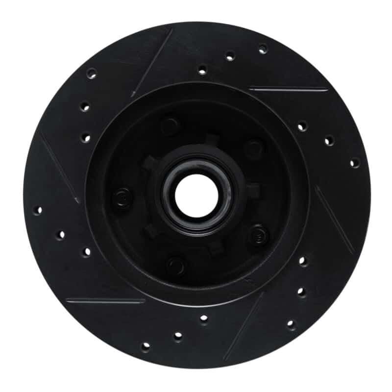 R1 Concepts — R1 78-78 Buick Century Front Right Drilled & Slotted Black Brake Rotor
R1 Brake Rotor Drill - view 5