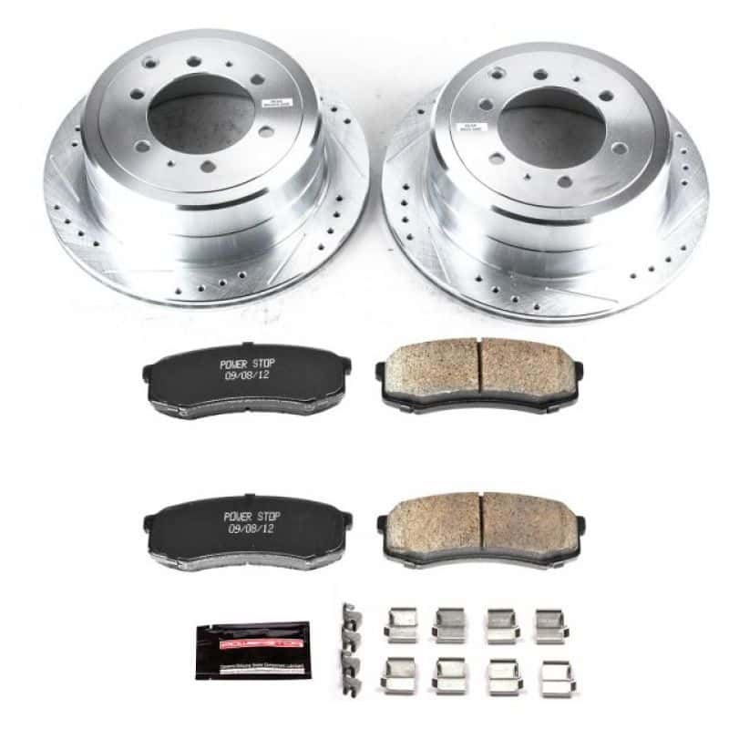 PowerStop — Power Stop 96-97 Lexus LX450 Rear Z23 Evolution Sport Brake Kit - view 1
