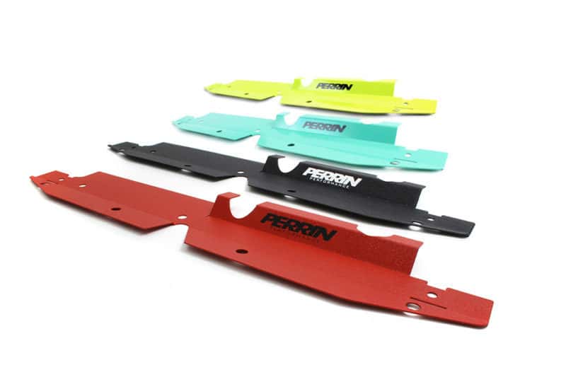 Perrin Performance — PERRIN 08-14 Subaru WRX & STI / 08-11 Impreza Radiator Shroud - Neon Yellow - view 4
