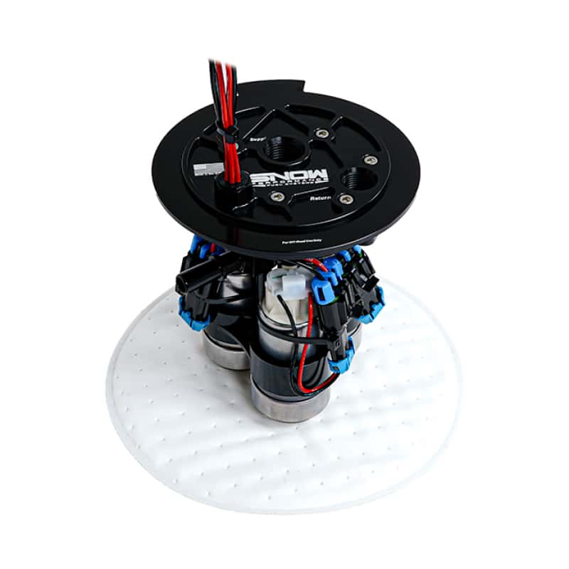 Snow Performance — Snow Performance 2011+ Jeep Grand Cherokee Fuel Hat Race Version (3 Pump 3-285)
Fuel Pump - view 2