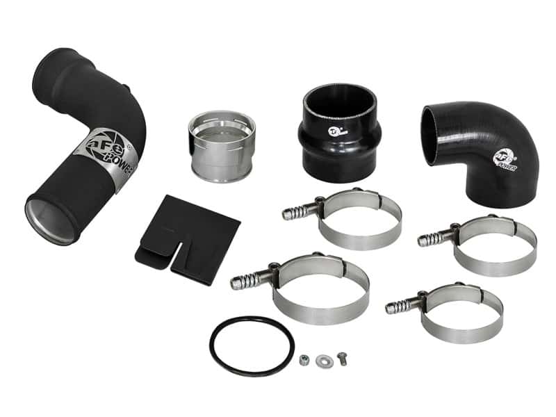 aFe — aFe Bladerunner 3in Intercooler Cold Side Tube for 2017 Ford Diesel Trucks V8-6.7L (td)
Cold Charge Pipe - view 6