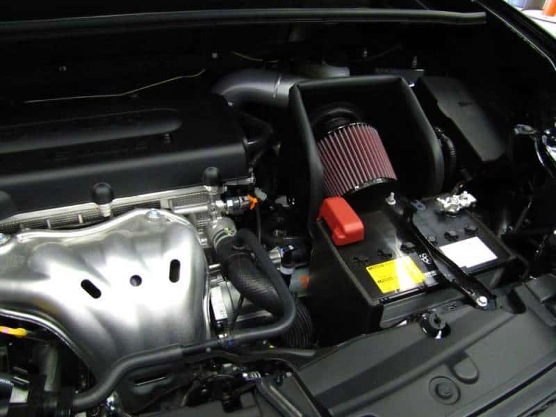 K&N Engineering — K&N 08-09 Scion xB Silver Typhoon Short Ram Intake
Performance Air Inta
Air Intake System - view 6