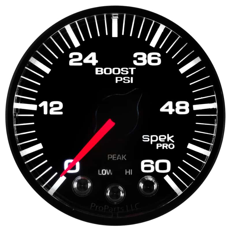 AutoMeter — Autometer Spek-Pro 52.4mm 0-60 PSI Digital Stepper Motor Boost Gauge
GA 2" BST 60 BFB SPK - view 13