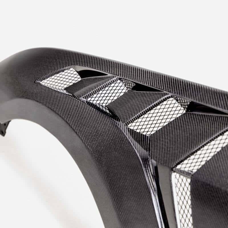 Anderson Composites — Anderson Composites 2024 Ford Mustang Type-GTD Carbon Fiber Fenders - view 6