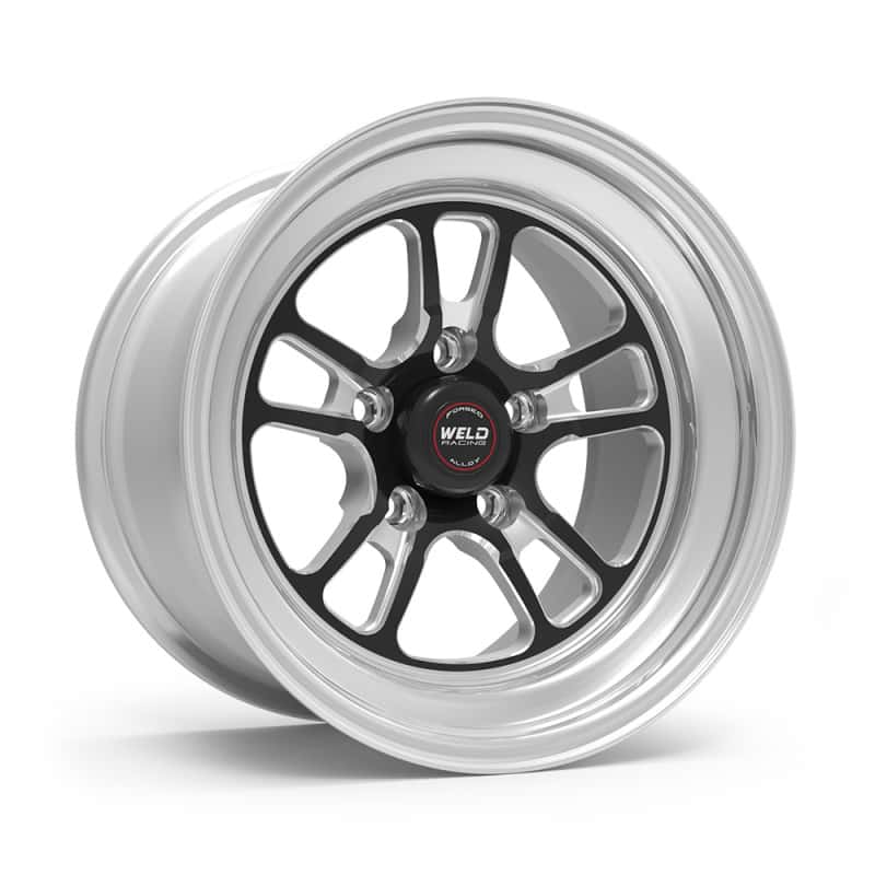 Weld — Weld S70 RT-S 15x10in / 5x114.3 BP / 6.5in. BS - Black Center - Polished Shell Wheel
15x10.33'' S70 - view 2