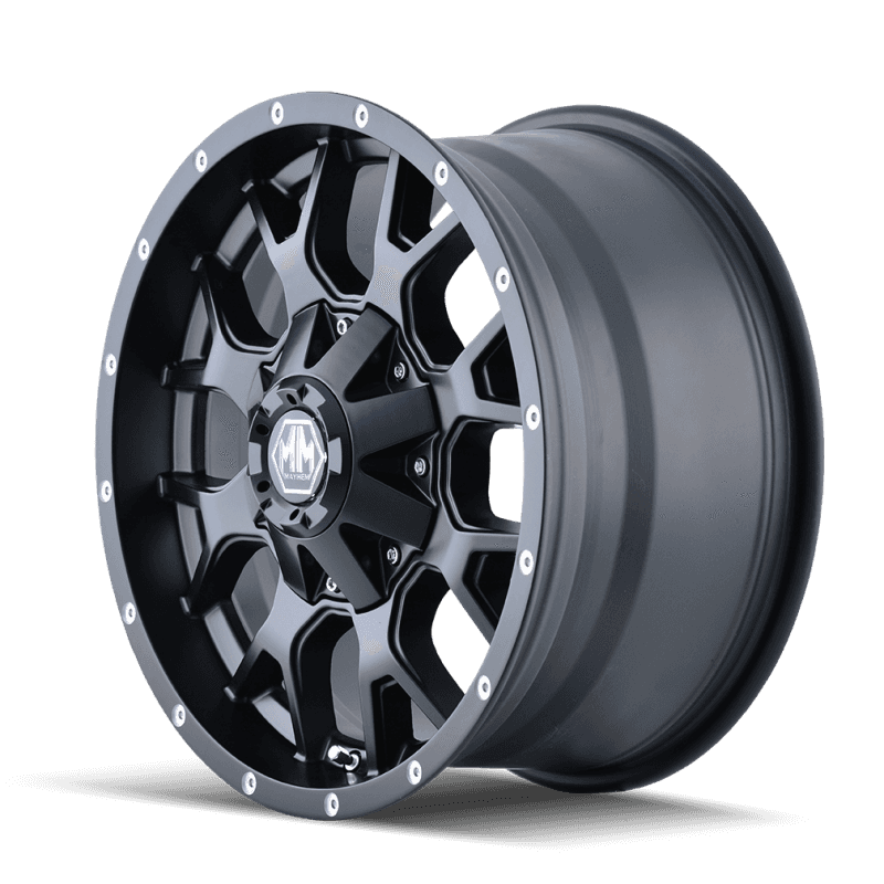 Mayhem — Mayhem 8015 Warrior 18x9 / 6x135 BP / 18mm Offset / 106mm Hub Matte Black Wheel
MAYHEM 8015 - view 5