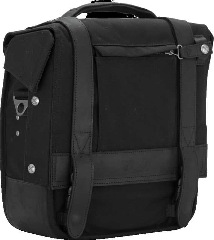 Burly Brand — Burly Brand Voyager Saddlebag Each - Black - view 3