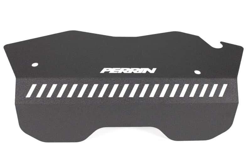 Perrin Performance — PERRIN 22-25 Subaru WRX Pulley Cover - Black (TALL - For Use w/o PERRIN AOS) - view 2