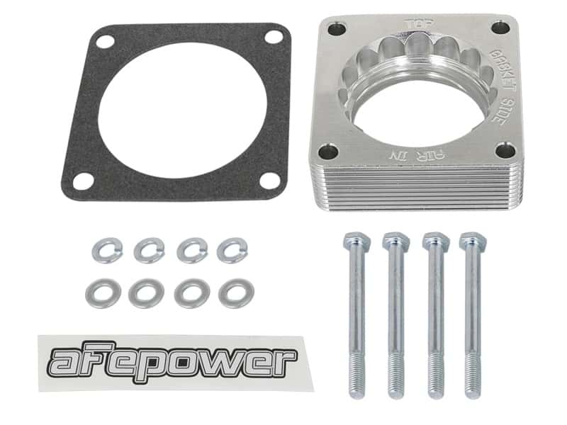 aFe — aFe Silver Bullet Throttle Body Spacer 03-06 Nissan 350Z V6 3.5L (VQ35DE)
Throttle Body Spacer - view 6