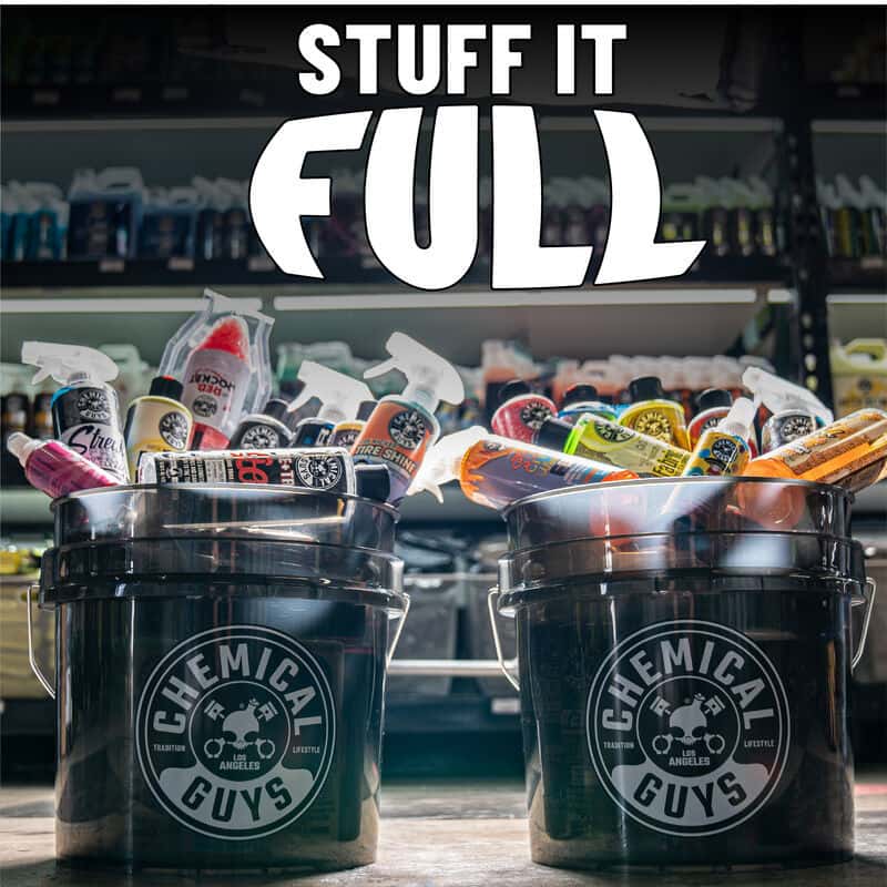 Chemical Guys — Chemical Guys Heavy Duty Detailing Bucket Smoked Black (4.5 Gal) - view 7