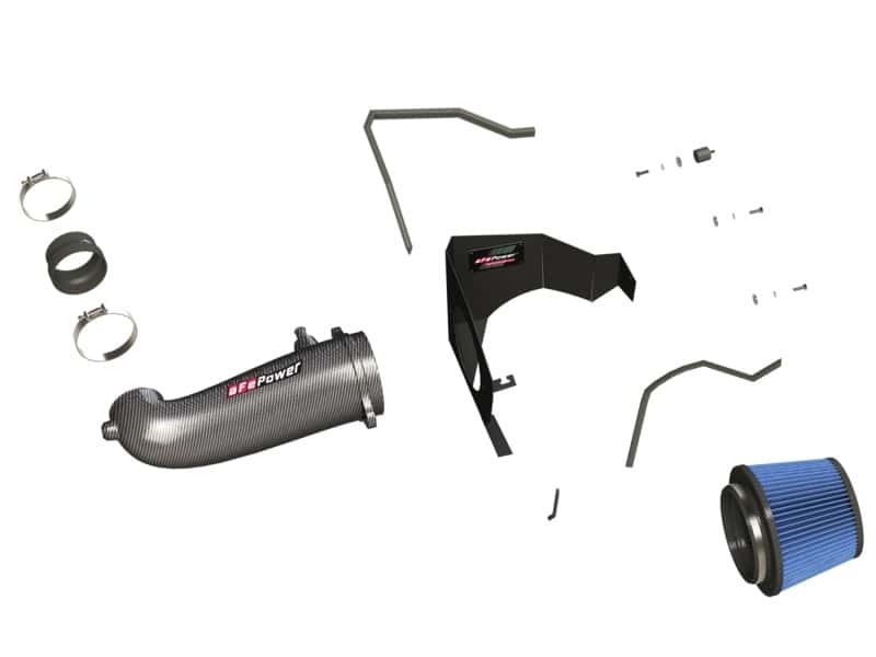 aFe — aFe MagnumFORCE Intakes Stage-2 P5R Carbon Fiber AIS 11-17 Dodge Challenger/Charger V8-5.7L Hemi
Track Series Intake - view 5