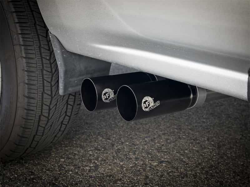 aFe — aFe Rebel Series 3in to 2.5in 409 SS Cat-Back Exhaust w/ Black Tips 09-18 GM Silverado/Sierra 5.4L
Cat-Back Exhaust - view 5