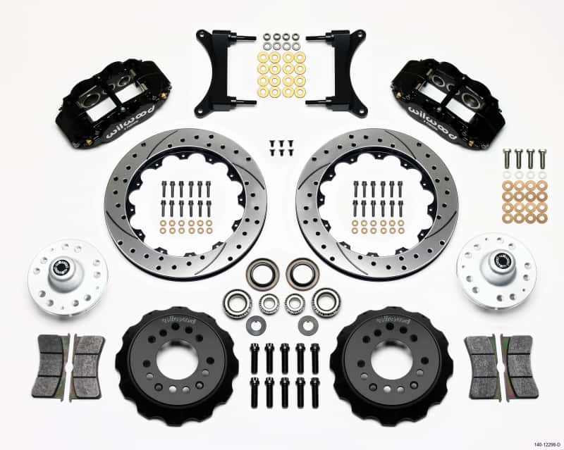 Wilwood — Wilwood Narrow Superlite 6R Front Hub Kit 12.88in Drilled 79-87 GM G Body
BRAKE KIT - view 2