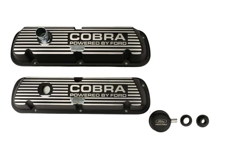 Ford Racing — Ford Racing Black Satin Valve Cover Cobra
Valve Cover Set - view 2