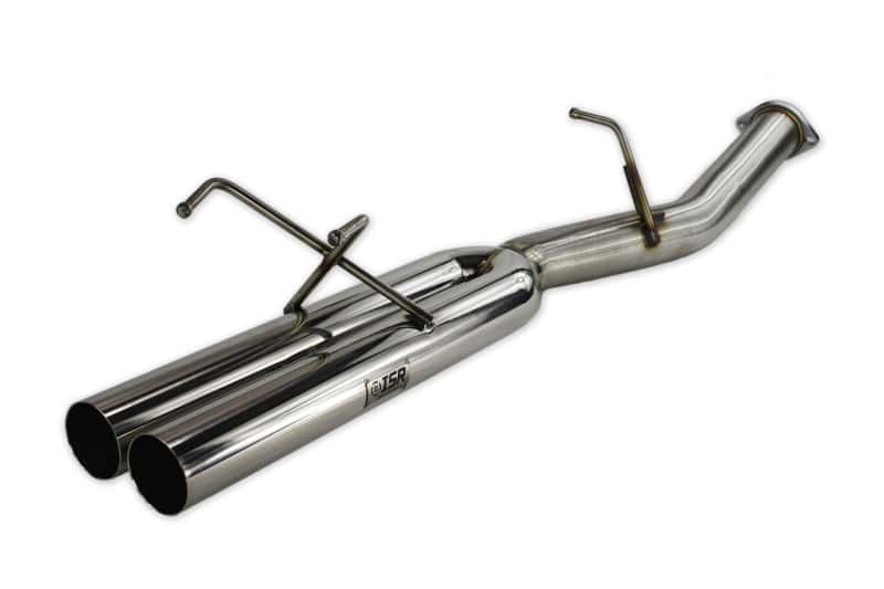 ISR Performance — ISR Performance EP (Straight Pipes) Dual Tip Exhaust 3in - 89-94 (S13) Nissan 240sx - view 1