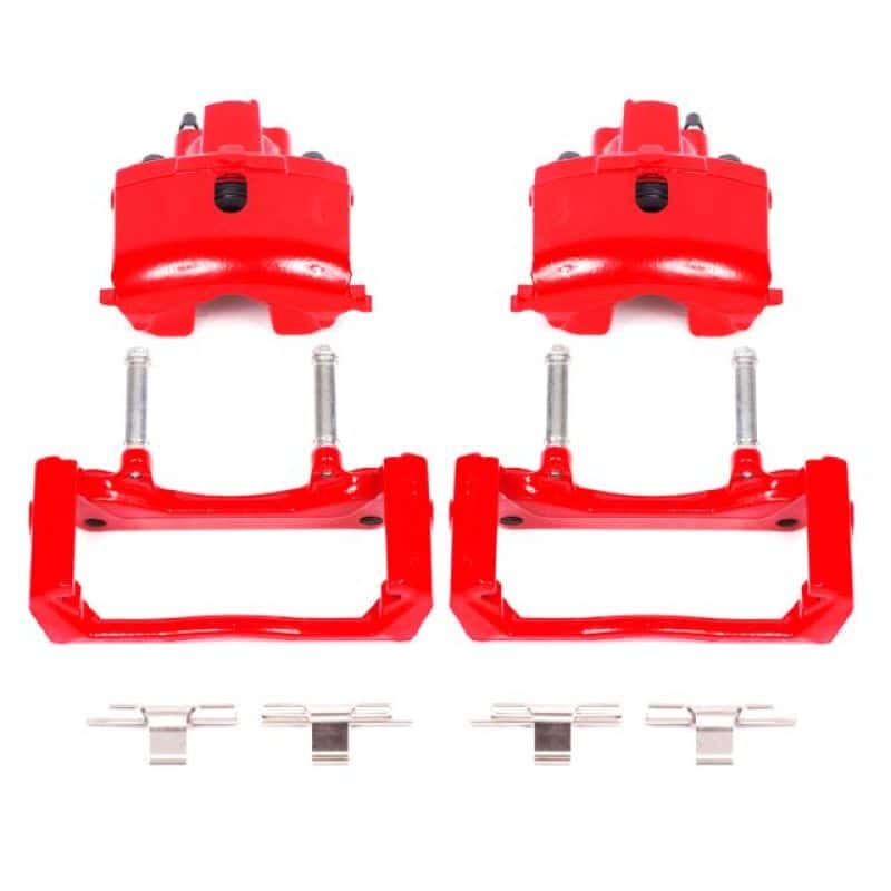 PowerStop — Power Stop 07-09 Chrysler Aspen Rear Red Calipers w/Brackets - Pair
Caliper Set - view 1