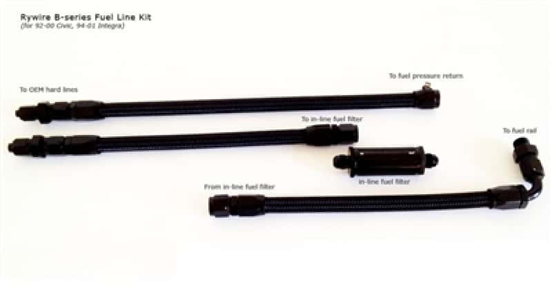 Rywire — Rywire Honda B/D-Series Fuel Line Kit - view 1