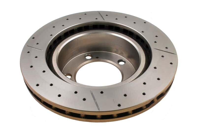 DBA — DBA 07+ Toyota Landcruiser 200 Series Front Drilled & Slotted Street Series Rotor
X Street Series
Brake Rotor - view 3
