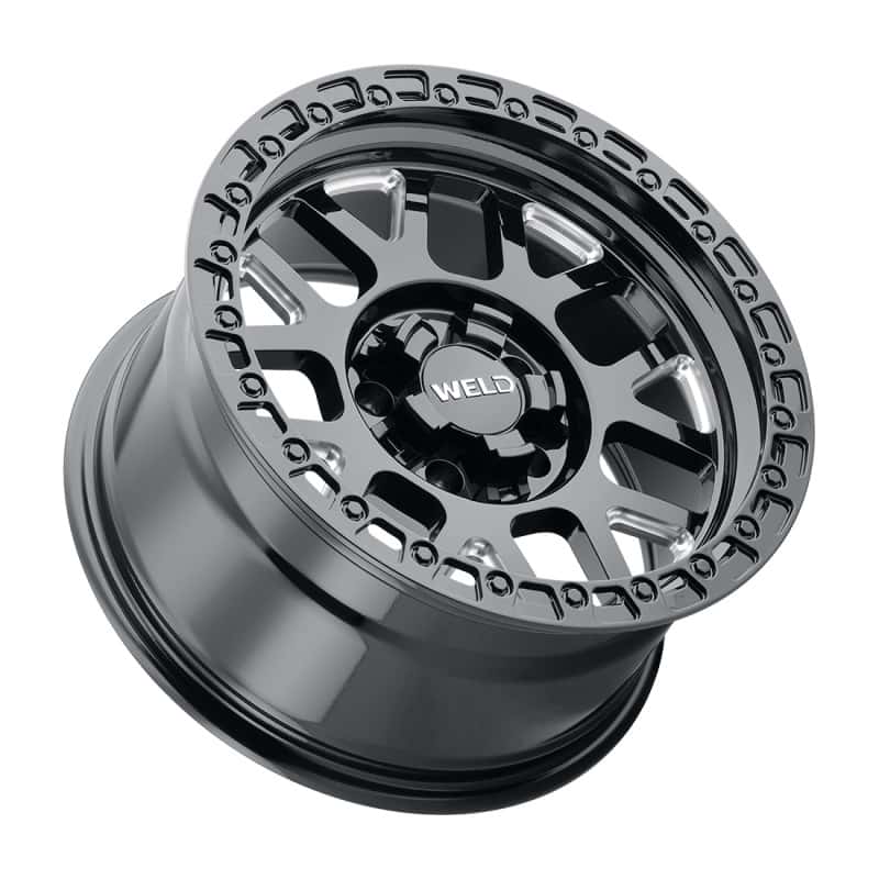 Weld — Weld Off-Road W105 17X9.0 Cinch 6X135 6X139.7 ET00 BS5.00 Gloss Black MIL 106.1 - view 2