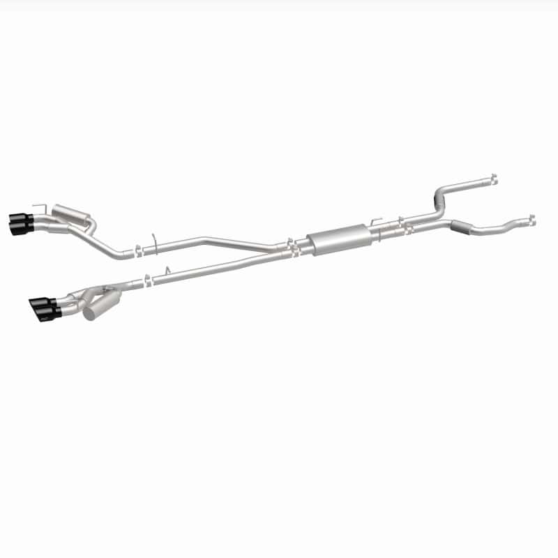 Magnaflow — MagnaFlow 20-21 Ford Explorer 3.0L V6 Dual Exit Quad Black Chrome Tip Street Series Cat-Back Exhaust - view 11