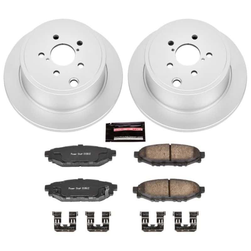 PowerStop — Power Stop 13-16 Subaru BRZ Rear Z17 Evolution Geomet Coated Brake Kit - view 1
