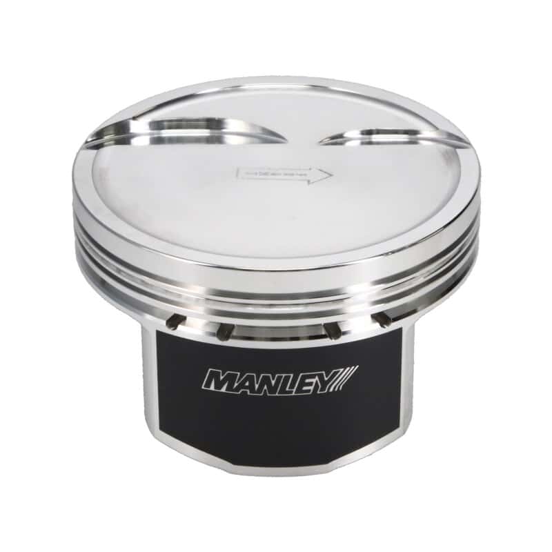 Manley Performance — Manley Small Block Chevy LS Series 4.030in Bore 1.304in CD -10cc Dish Platinum Series Pistons - E/D
Piston Set - view 8