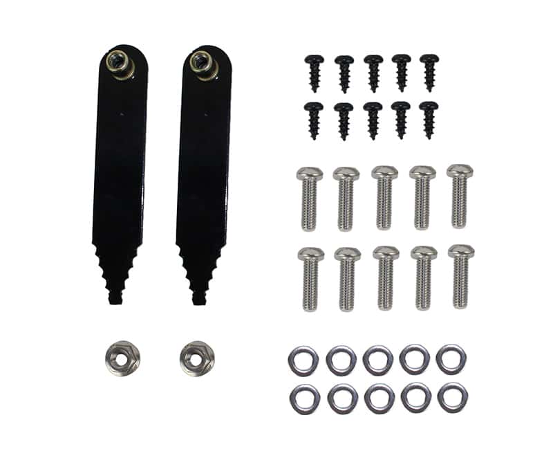 Fishbone Offroad — Fishbone Offroad 07-18 Jeep JK Wrangler Front/Rear Inner Fenders -Aluminum - Blk Pwdrcoat (Set Of 4) - view 5