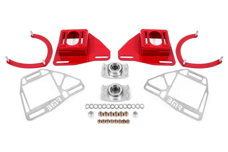 BMR Suspension — BMR Suspension 82-92 Chevy Camaro Caster/Camber Plates w/ Lockout Plates - Red
Caster Camber Plates - view 1