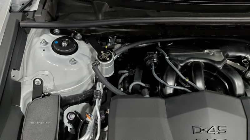 J&L — J&L 18-24 Toyota Camry 3.5L V6 Oil Separator 3.0 Passenger Side - Clear Anodized
Oil Separator - view 2