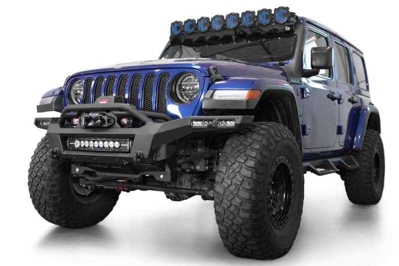 Addictive Desert Designs — Addictive Desert Designs18-24 Jeep Wrangler JL / 18-24 Jeep Gladiator JT Phantom Winch Rear Bumper
Bumper- Front - view 19