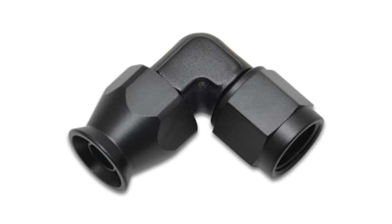 Vibrant — Vibrant -10AN Forged Aluminum Non Swivel Hose End for PTFE Lined Hose
-10AN90DgNonSwvlPTFE
AN Fitting - view 1