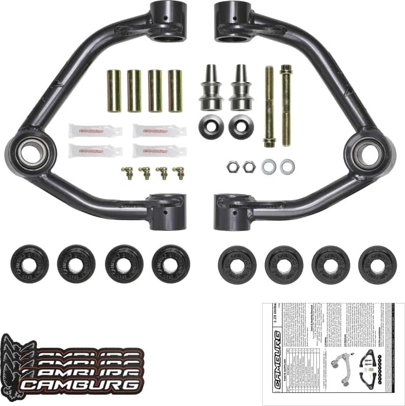 Camburg — Camburg Chevy/GMC Colorado 2WD/4WD 15-22 1.25in Performance Uniball Upper Arms
Control Arm Kit - view 5