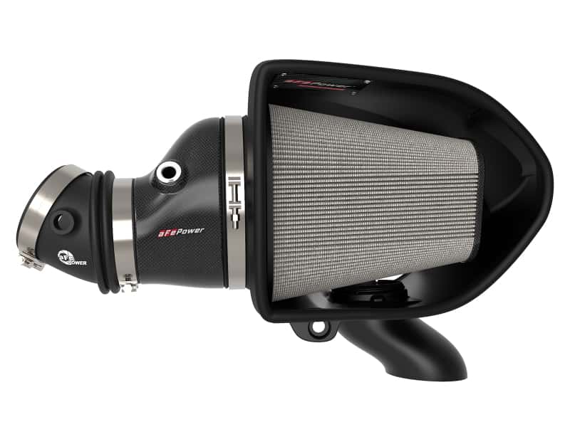 aFe — aFe Magnum Force Stage-2 Track Series Carbon Fiber AIS w/Pro Dry S Media-18 Dodge Challenger V8-6.2L
Track Series Intake - view 6