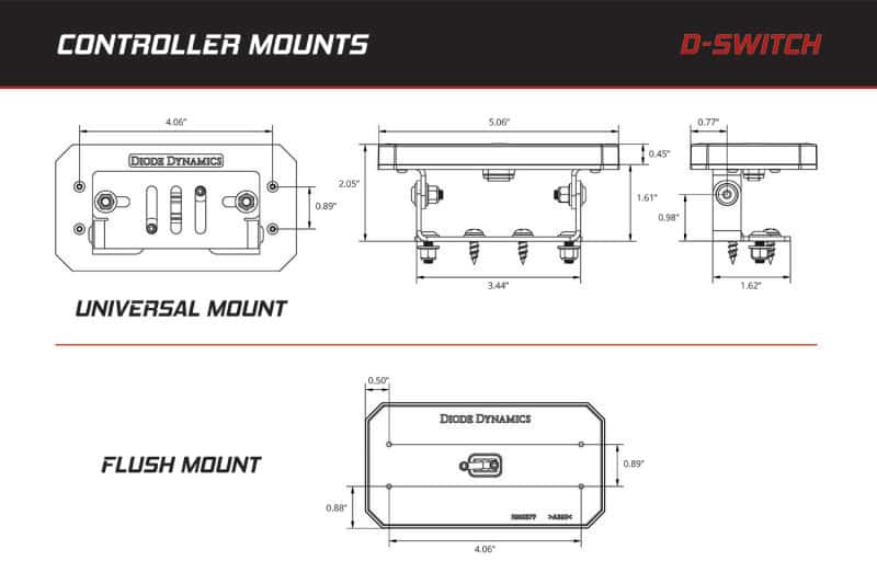 Diode Dynamics — Diode Dynamics D-Switch 8 Button Controller Kit - view 11