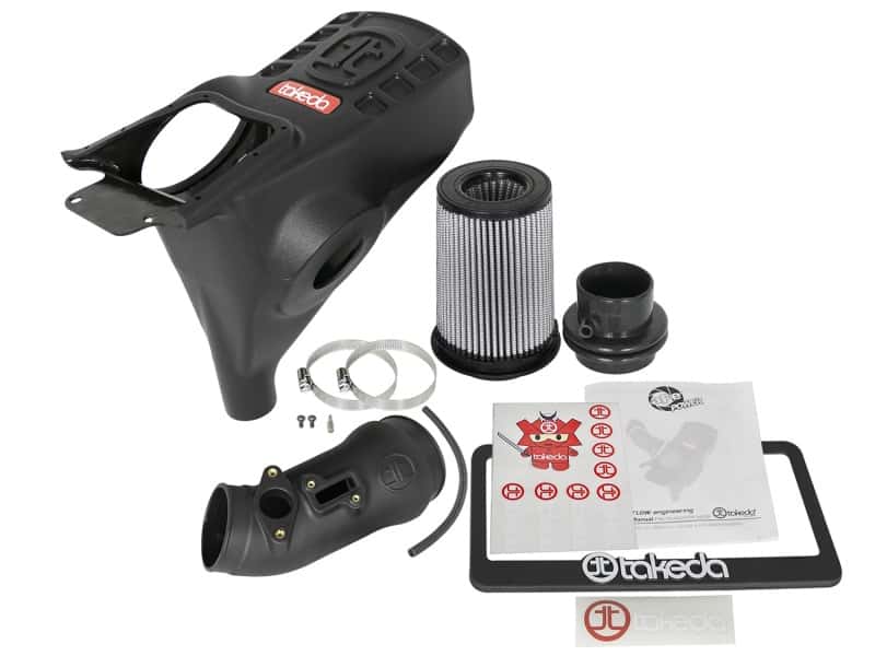 aFe — aFe POWER Momentum GT Pro Dry S Intake System 2017 Honda Civic Type R L4-2.0L (t)
Takeda Intake System - view 6