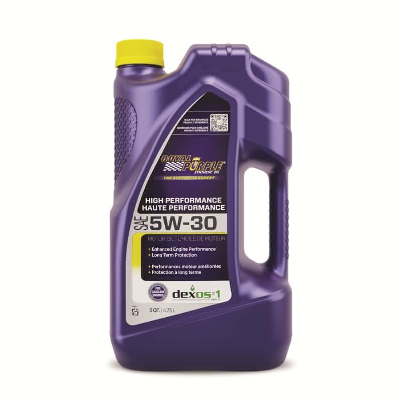 Royal Purple — Royal Purple Synthetic High Performance 5W30 Motor Oil (Canada) - 5 Quart - view 2