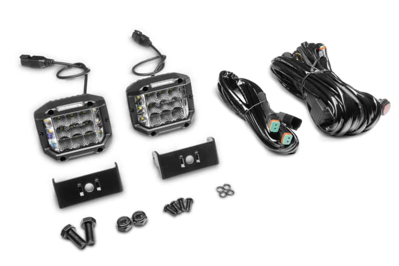 Go Rhino — Go Rhino Xplor Bright Series Sideline Cube LED Flood Light Kit (Surface Mount) 4x3 - Blk (Pair)
Bright- Flood Lights - view 6
