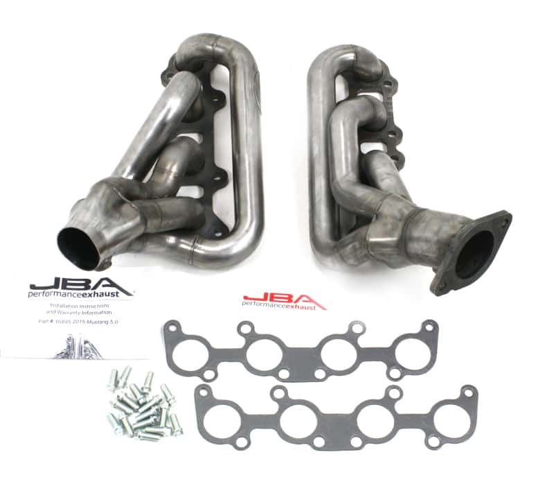 JBA — JBA 15-20 Ford Mustang 5.0L Coyote 1-3/4in Primary Raw 409SS Cat4Ward Header
Exhaust Header - view 1