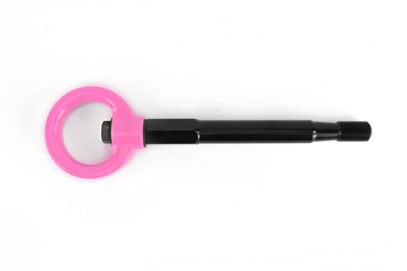 Perrin Performance — PERRIN 08-14 Subaru WRX/STI (Sedan) / 20-25 Outback All Models Tow Hook Kit (Rear) - Hyper Pink - view 3