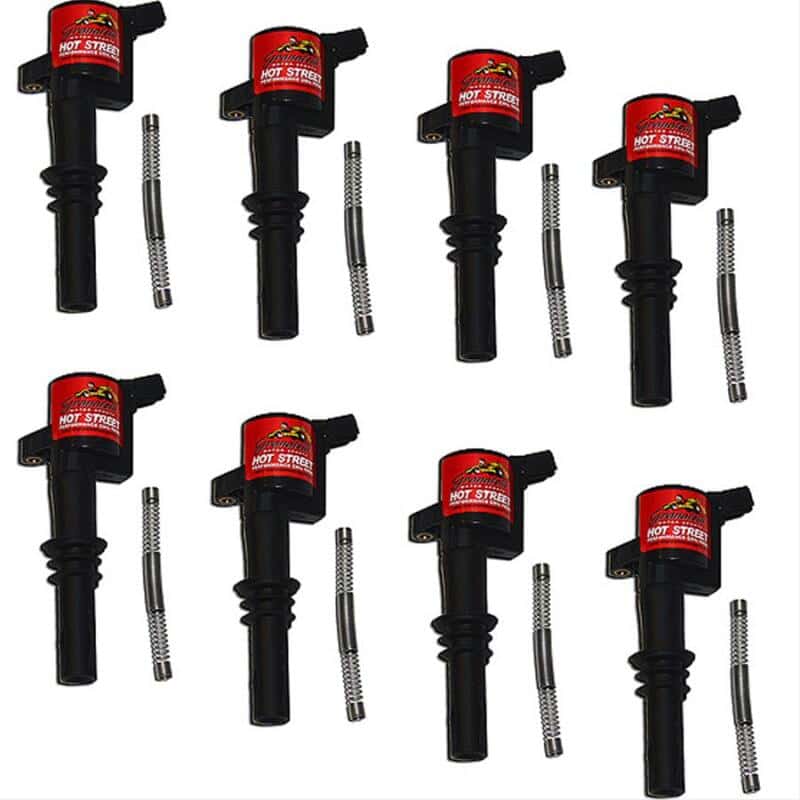 Granatelli Motor Sports — Granatelli 08.5-10 Ford 4.6L/5.4L 3V Hot Street Coil Packs = Black (Set of 8)
Ignition Coil - view 1