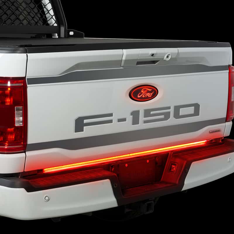 Putco — Putco 2024+ Ford F150 w/Factory LED Tail Light & OBS 60in Red Blade Tailgate Light Bar Plug-N-Play - view 1