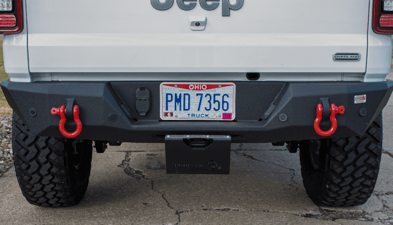 Fishbone Offroad — Fishbone Offroad 2In Receiver Hitch Mounted Step - Black Powdercoat Steel - view 9