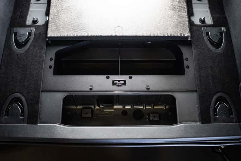 DV8 Offroad — DV8 Offroad 21-23 Ford Bronco (Exc. Bronco Raptor) Air Compressor Mount & Storage Box
Compressor Box Mount - view 1